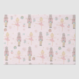 Roze De Notenkraker Kerst Ballet Decoupage Tissuepapier