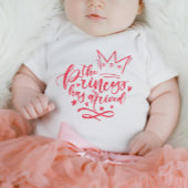 Roze de prinses heeft Baby Bodysuit aangeschaft