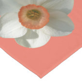 Roze deaffodilentestbloem korte tafelloper (Hoek)