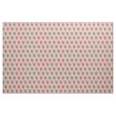 Roze deaffodilentestbloem stof (Yard (91,4 cm))