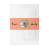 Roze deaffodilentestbloem uitnodigingen wikkel (Voorkant Voorbeeld)