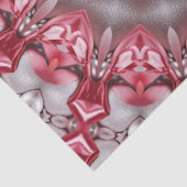 Roze decoratief vakantieweefsel papier (Detail)