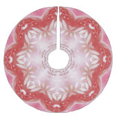 Roze decoratieve boomrok kerstboom rok (Voorkant)