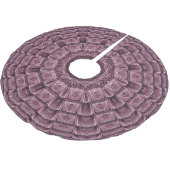Roze decoratieve boomrok kerstboom rok (Gekanteld)