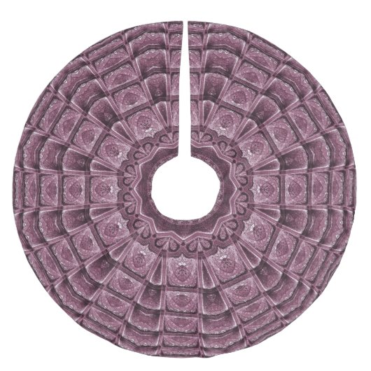 Roze decoratieve boomrok kerstboom rok (Voorkant)