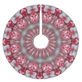 Roze decoratieve boomrok kerstboom rok (Voorkant)