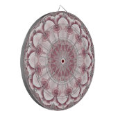 Roze decoratieve dartbord (Voorkant Links)