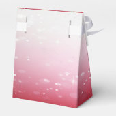 Roze Decoratieve Kerstbal Vakantie Cadeaudoos Bedankdoosjes (Achterkant)