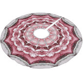 Roze Decoratieve Kerstvakantie Tree Rok Kerstboom Rok (Gekanteld)