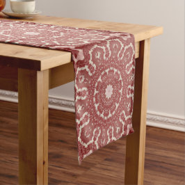 Roze decoratieve tabellooppas medium tafelloper