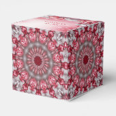 Roze Decoratieve Vakantie Cadeaubox Bedankdoosjes (Achterkant)