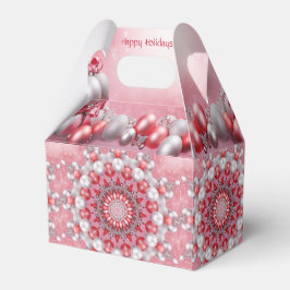 Roze Decoratieve Vakantie Cadeaubox Bedankdoosjes