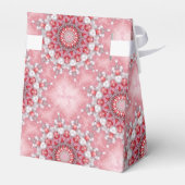 Roze Decoratieve Vakantie Cadeaubox Bedankdoosjes (Achterkant)
