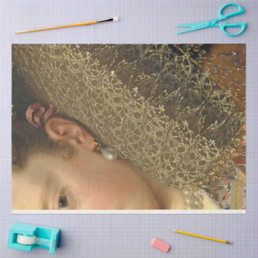 Roze decoupage papier (Craft)