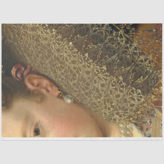 Roze decoupage papier (Voorkant)