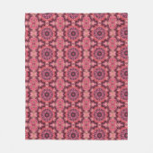 Roze Dekbed Fleece Deken (Voorkant)