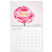 Roze Delicate Bloesems Bloemenkalender Kalender (Jan 2027)