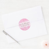  roze demask return address label (Envelop)