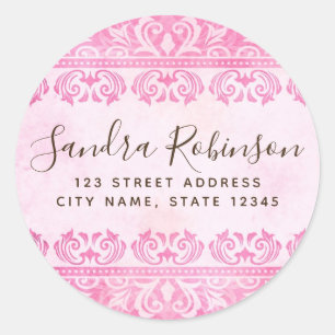 roze demask return address label