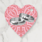  roze demeter bedankjes labels (Achterkant)