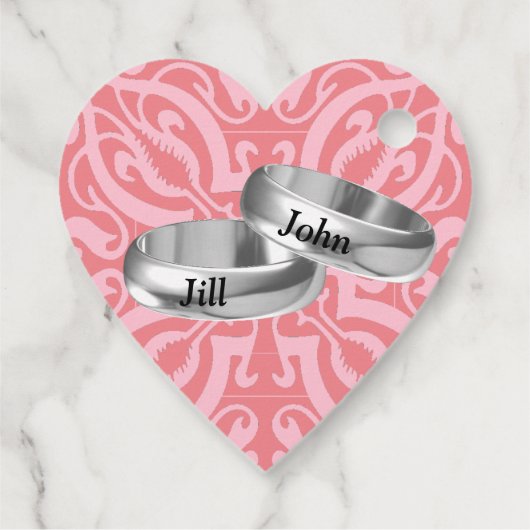  roze demeter bedankjes labels (Achterkant)