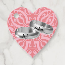  roze demeter bedankjes labels