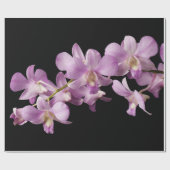 Roze dendrobium Orchid Flower - Floral Orchids Cadeaupapier (Vlak)