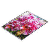 Roze dendrobiumorchideeën notitieboek (Linkerzijde)