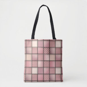 Roze denim tas