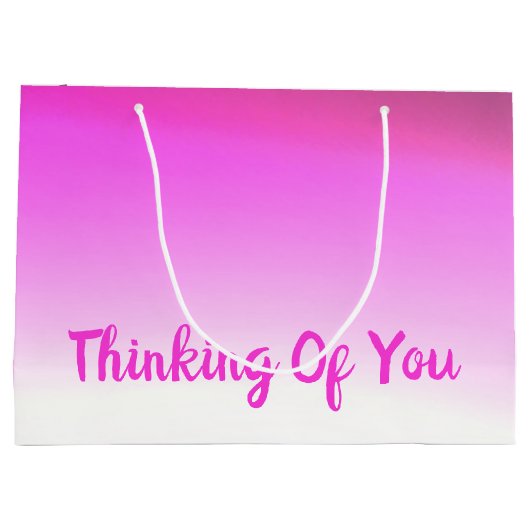  roze denken aan jou groot cadeauzakje (Achterkant)