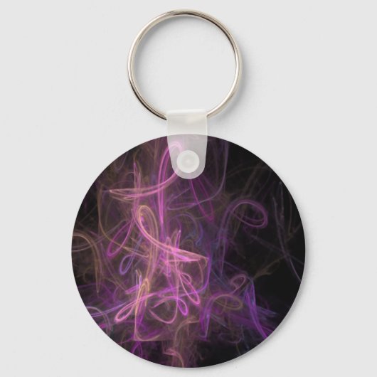 roze denken sleutelhanger (Voorkant)