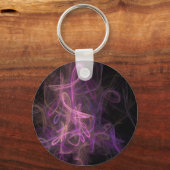 roze denken sleutelhanger (Voorkant)