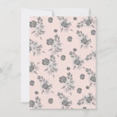 Roze Derby Horse Racing Birthday Party Invitation Kaart (Achterkant)