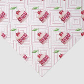 Roze dessert (Ontwerp 79 Roze Serie) Tissuepapier (Detail)