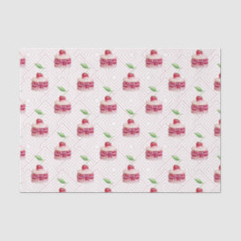 Roze dessert (Ontwerp 79 Roze Serie) Tissuepapier