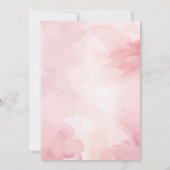 Roze Desserts Sweet One Viering Eerste Verjaardag Kaart (Achterkant)