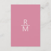 Roze Details Informatiekaartje (Achterkant)