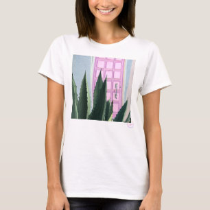 Roze deur t-shirt