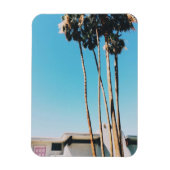 Roze deur van handpalmen magneet (Verticaal)