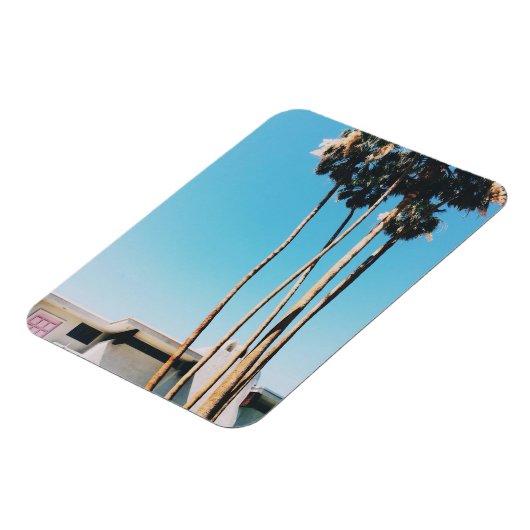 Roze deur van handpalmen magneet (Linkerzijde)