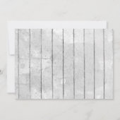 Roze deur & White Wood Trendy Moving Announge Kaart (Achterkant)