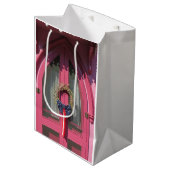 Roze deuropenbrood - Martha's wijntuin Medium Cadeauzakje (Voorkant Gekanteld)