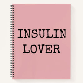 Roze diabetes notitieboek