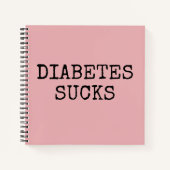 Roze diabetes notitieboek (Voorkant)