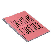 Roze diabetes notitieboek (Rechterzijde)