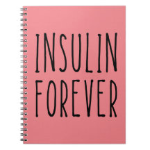 Roze diabetes notitieboek