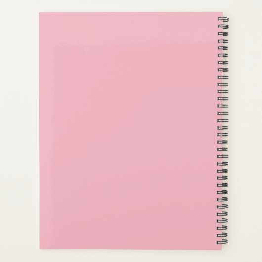 Roze diabetes planner (Achterkant)