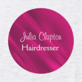 Roze diagonale lijnen labels (Design 2)