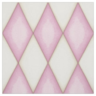 Roze diamant geruite middeleeuwse sprookjesprinses stof