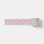 roze diamant hart - lint (Voorkant)